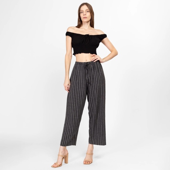 Time and Tru Black Wide Leg Comfortable Pants Women’s Plus Size XXL 20 - Picture 1 of 6